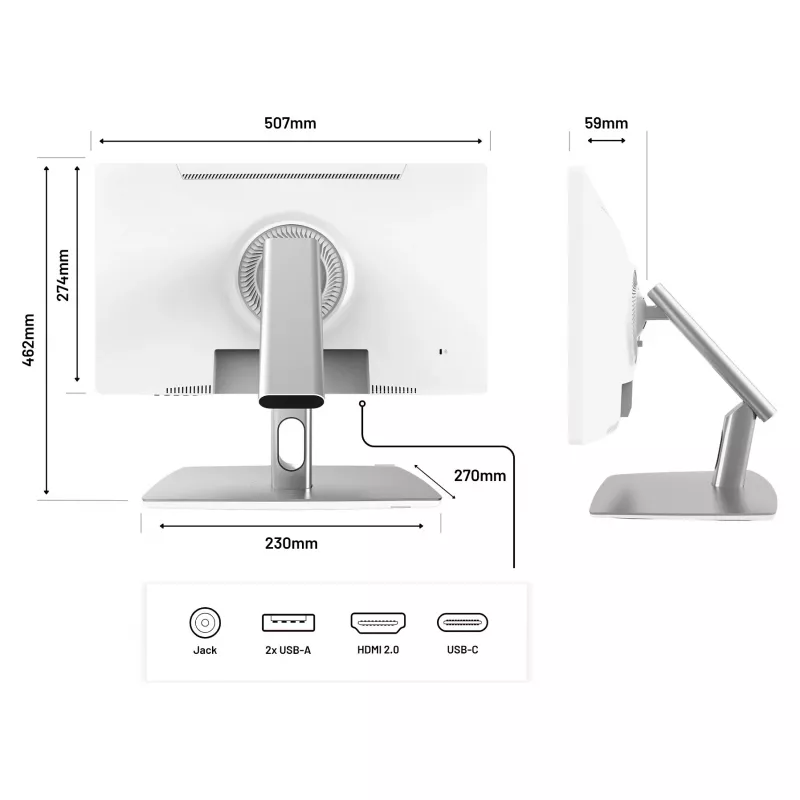 Monitor touchscreen FHD JAPANNEXT 54,61 cm (21,5