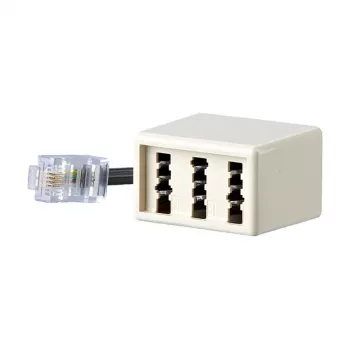 METZ CONNECT BTR - adaptador telefónico - RJ-45 (M) - TAE-NFN (F) - 10 cm (130450440101-E)