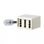 METZ CONNECT BTR - adaptador telefónico - RJ-45 (M) - TAE-NFN (F) - 10 cm (130450440101-E)