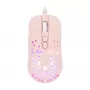 Rato White Shark GM-9004 Tristan-2 rosa RGB USB