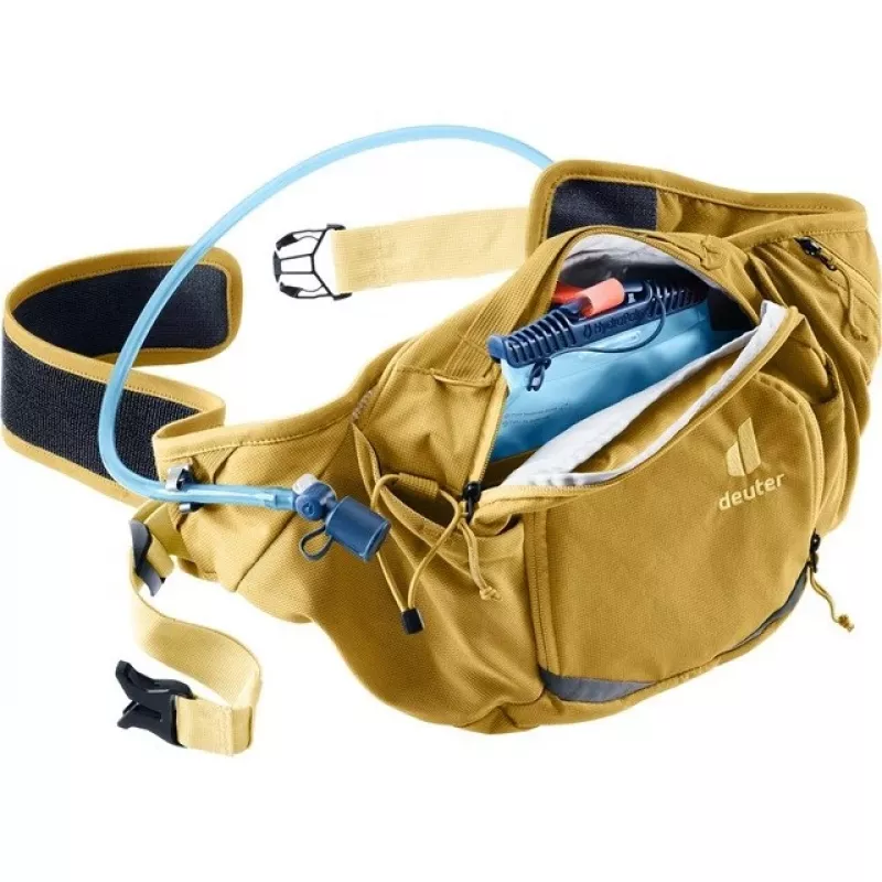 Bolsa de cintura DEUTER Pulse Pro 5L Areia – bolsa de cintura leve e compacta, 5 litros