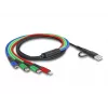 Cabo USB DeLOCK 87035 1,2 m USB 2.0 USB A USB C Micro USB-B Lightning