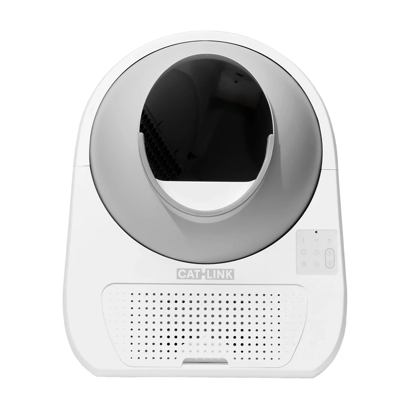 Caixa de areia autolimpante para gatos Catlink Ultra PRO — branco, capacidade de 13 L, 580×600 mm