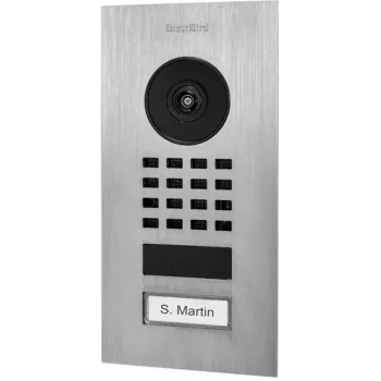 Intercomunicador de vídeo DoorBird D1101V aço inoxidável 1080p IR