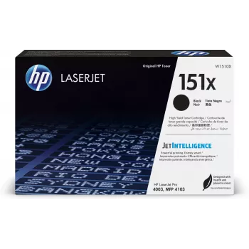 Consumível de impressora HP W1510X preto