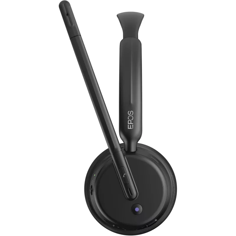 Epos Impact 500, Headset bináurico (bilateral), Bluetooth ANC, certificado MS Teams, incl. dongle USB-C com adaptador USB-A