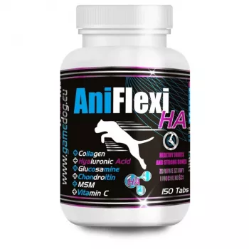 GAME DOG AniFlexi HA - Suplemento alimentar para cães - 150 comprimidos