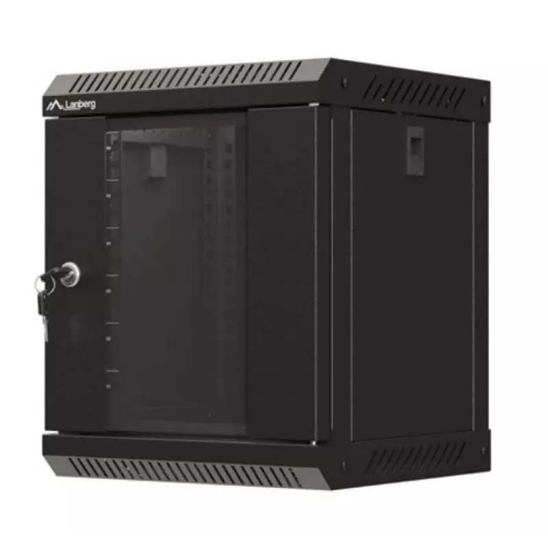 Rack de parede Lanberg WF11-3306-10B 6U preto capacidade 30 kg