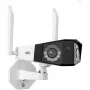 Reolink Duo Series W730 - Câmara Wi-Fi exterior 4K, lente dupla, vista panorâmica de 180°, deteção de pessoas/veículos/animais