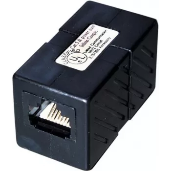 ROLINE Acoplamento modular Cat.5e – não blindado RJ-45 preto (21.15.8847)