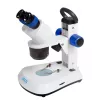 Microscópio estereoscópico Deltaoptical DO-3681 com ampliação 90× e iluminação LED