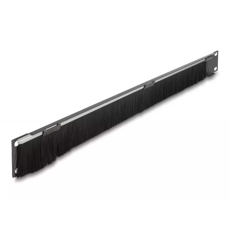 Barra de escovas DeLOCK 66750 cinzento metal nylon 19 polegadas