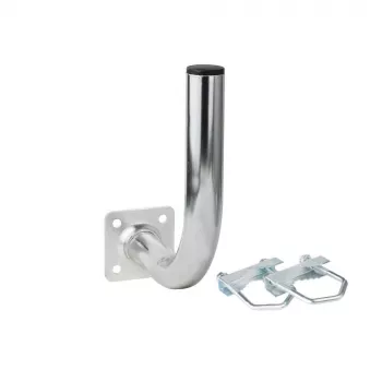 Pega de varanda Extralink L200 200mm com abraçadeiras em U M8 aço galvanizado