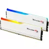 DIMM 64 GB DDR5-6000 (2x 32 GB) Dual-Kit, memória RAM branca, F5-6000J3238G32GX2-RM5RW, Ripjaws M5 RGB, INTEL XMP