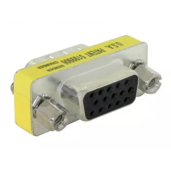Adaptador VGA conector fêmea-conector fêmea DeLOCK 65001