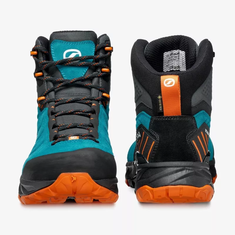 Sapatos SCARPA rush trk gtx-pagoda blue-mango-42