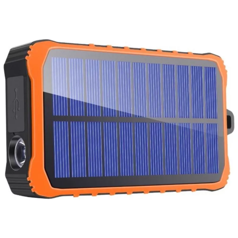 Powerbank Propper Solar 12000mAh cinzento