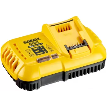 Carregador de bateria DeWALT DCB118 para baterias de iões de lítio 18V, saída de 8 A, corrente de carregamento de 2 A, 230 V AC, preto
