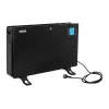Aquecedor convector elétrico NOVEEN CH7100 — 2000 W, 3 níveis de potência, LCD, temporizador, comando, preto