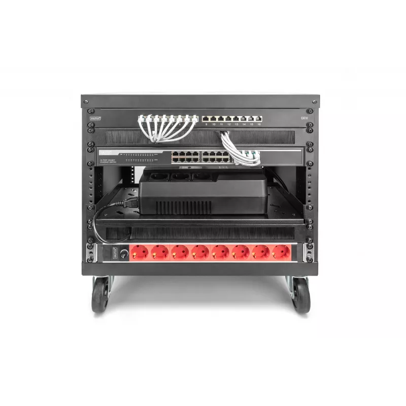 Digitus - Armário rack de rede - preto, RAL 9005 - 21U - 48,3 cm (19