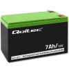 Bateria AGM Qoltec 53076 | 12V | 7Ah | segurança