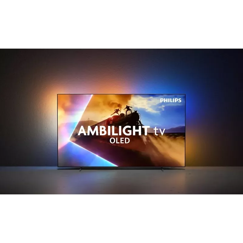 Philips 77OLED770/12 televisor de 77 polegadas (195,6 cm) OLED 4K UHD Ambilight Smart TV, Titan OS, Dolby Vision, HDR10+, 120 Hz, Wi-Fi