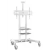 Suporte de TV ONKRON TS1881-W para televisores de 50–86 polegadas, branco, suporte universal autónomo