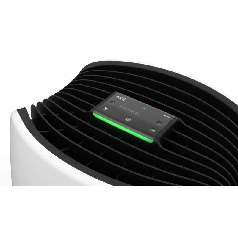 Purificador de ar Mill Silent Pro Air Purifier — Mill APSILENT para espaços até 115 m², CADR 68,3 m³/h, branco/preto