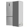 Gorenje NRB620E61X4WFE frigorífico combinado, de instalação livre, NoFrost, 413 l (283 l frigorífico + 130 l congelador inferior), ecrã eletrónico, iluminação LED, classe energética E, aço inoxidável