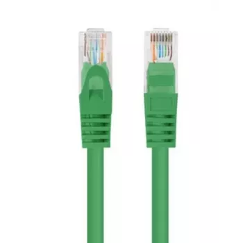 Patchcord Cat.5E UTP 1.5M verde FLUKE BESTANDEN LANBERG 10ER-PACK