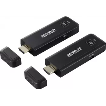 Conjunto de transmissão sem fios HDMI SpeaKa Professional SP-TR-450 50 m 30 Hz 3840 x 2160 píxeis integrado (SP-12883548)