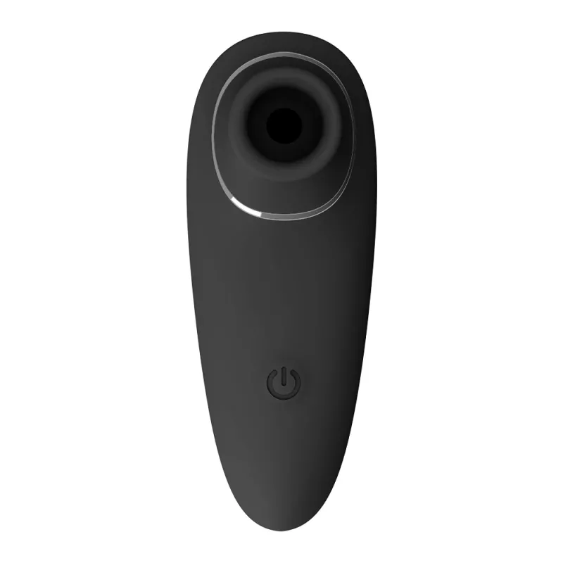 Massageador de clítoris Erolab Dolphin VVS01b preto — à prova de água, recarregável