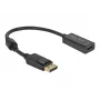 Adaptador DisplayPort 1.2 macho para HDMI fêmea 4K DeLOCK 63559