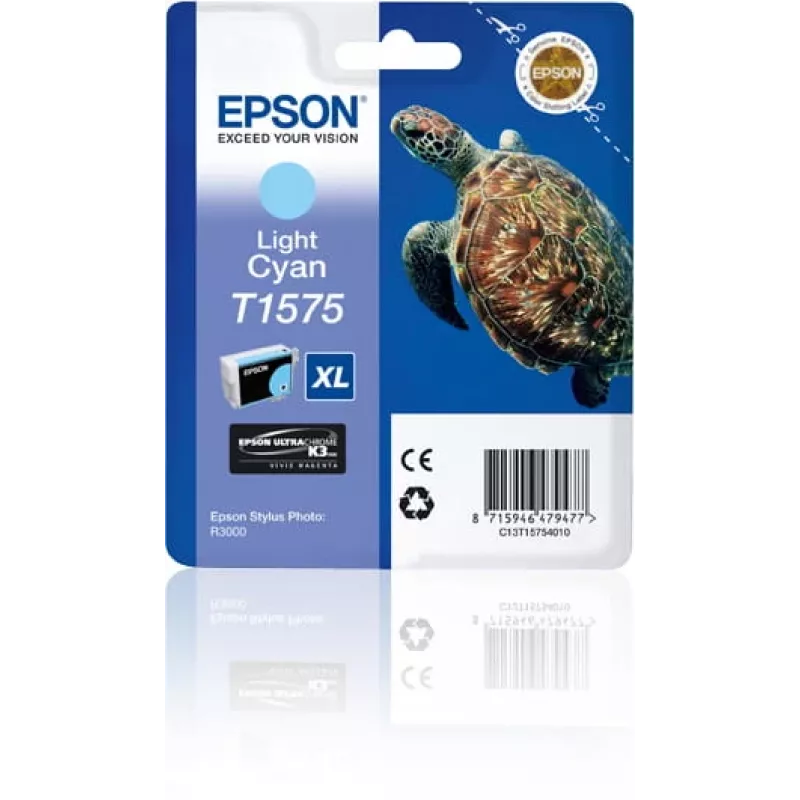 Cartucho Epson T1575 ciano claro