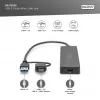 Hub USB, Digitus, DA-70235, 4 portas, USB 3.2 Gen 1, Type-A e Type-C, 12000 Mbit/s