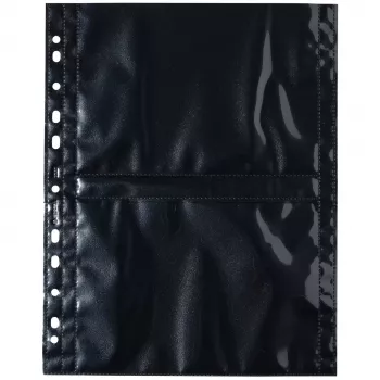 Bolsas para fotografias HERMA Fotophan 13x18 cm horizontal preto 10 unid.
