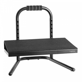 Apoio para os pés LogiLink EO0007 preto