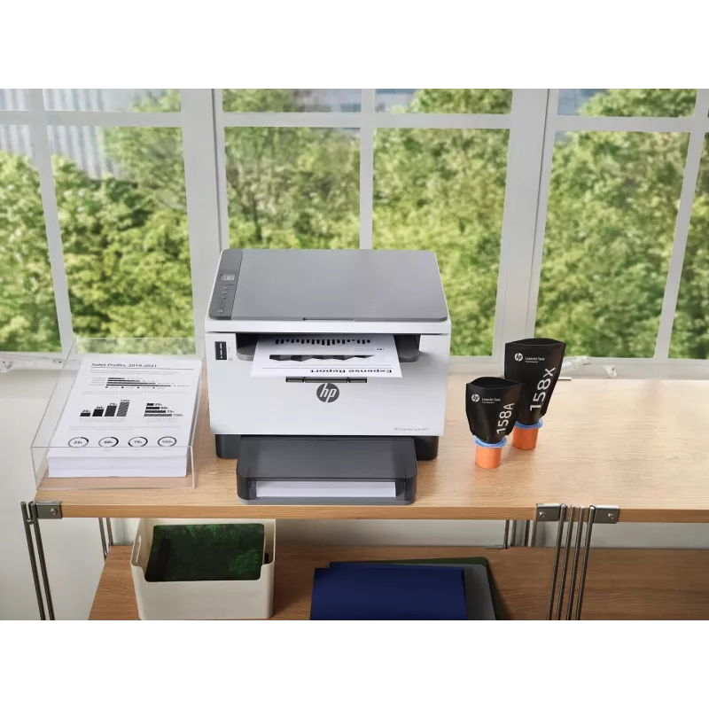 Impressora multifunções HP Smart Tank 581 jato de tinta térmico cor — A4, Wi‑Fi, duplex (manual), 4 tinteiros, 4800x1200 DPI