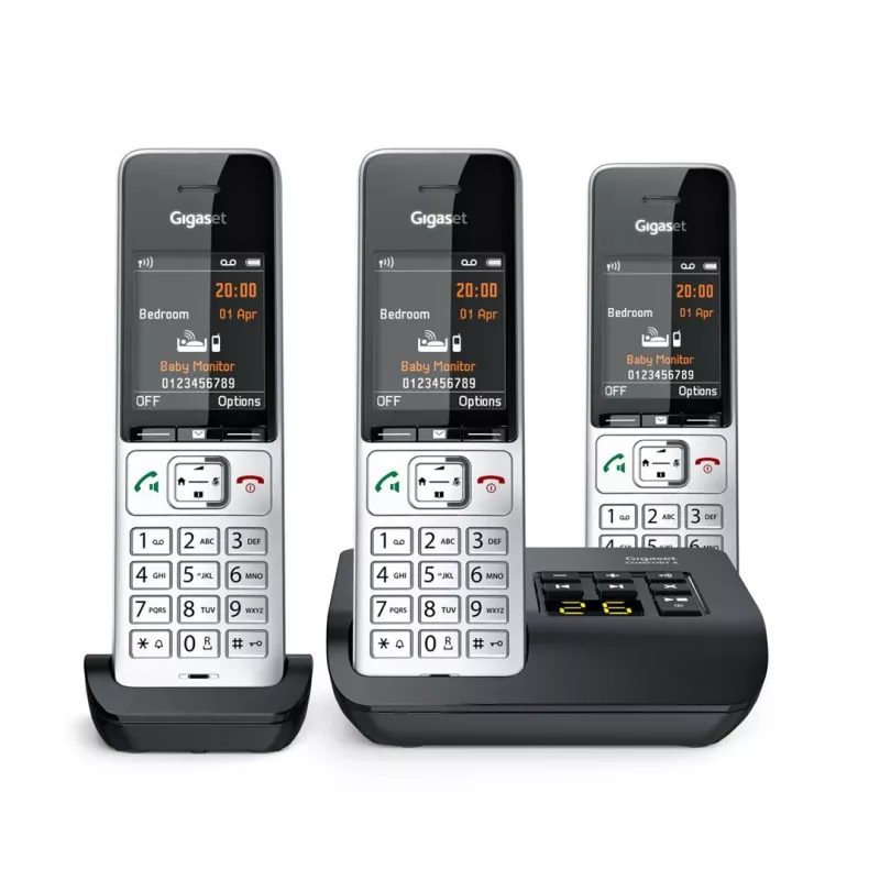 Telefone sem fios Gigaset 500A Comfort Trio