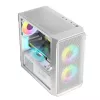 Caixa Logic PORTOS ARGB MINI USB 3.0 branco