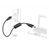Cabo USB DeLOCK 84803 USB 2.0 1,5 m USB A Micro-USB B preto