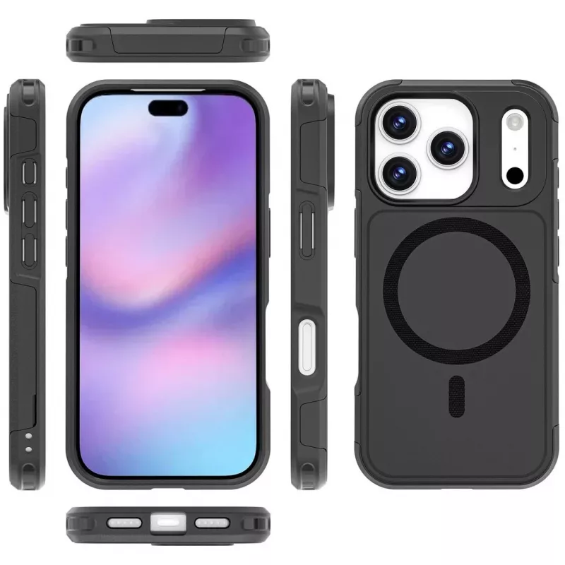 Capa 4smarts Defend para Apple iPhone 17 Pro compatível com MagSafe