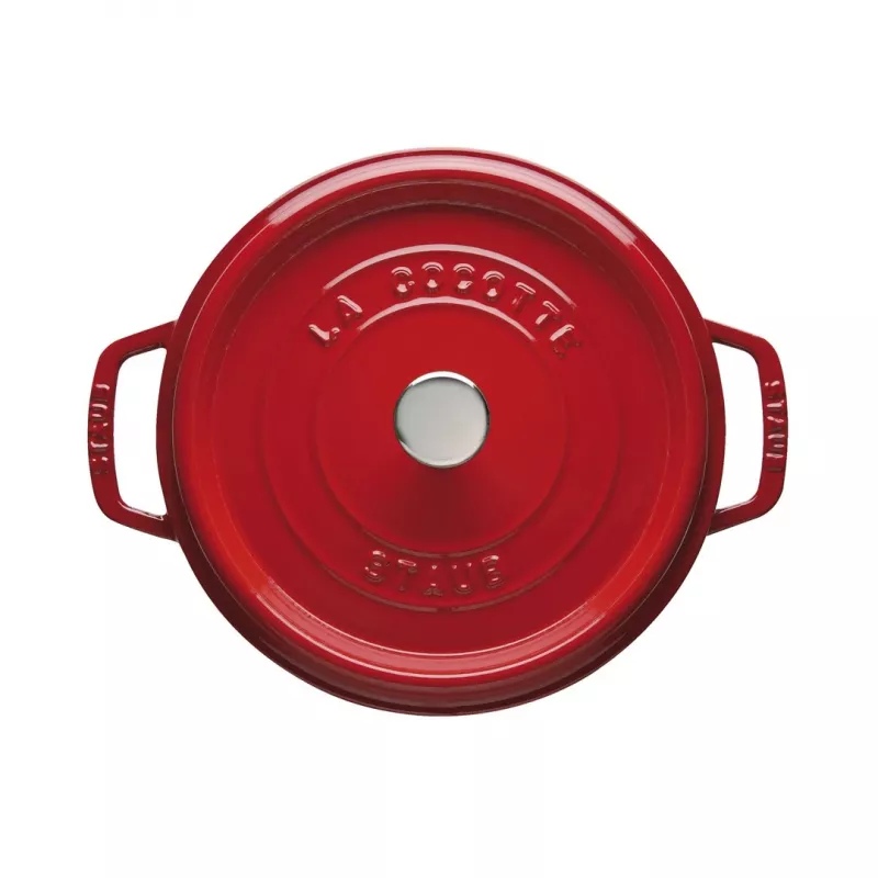 Panela individual Staub Cocotte 24 cm Cereja