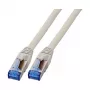 Cabo de patch RJ45 EFB-Elektronik Cat.6A S/FTP TPECat.7 cabo bruto superflex cinzento 1,5 m Fabricante: EFB Elektronik (K5525FGR.1,5)