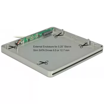 Caixa para unidade ótica DeLOCK 42605 13,3 cm (5,25 polegadas)