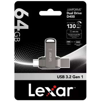 Pen drive Lexar 64 GB USB Type-C LJDD400064G-BNQNG