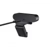 Logitech BRIO 4K Ultra HD Pro webcam 960-001106, 4096x2160, HDR, RightLight 3, zoom digital 5x, focagem automática, USB 3.0 (USB-C), preta