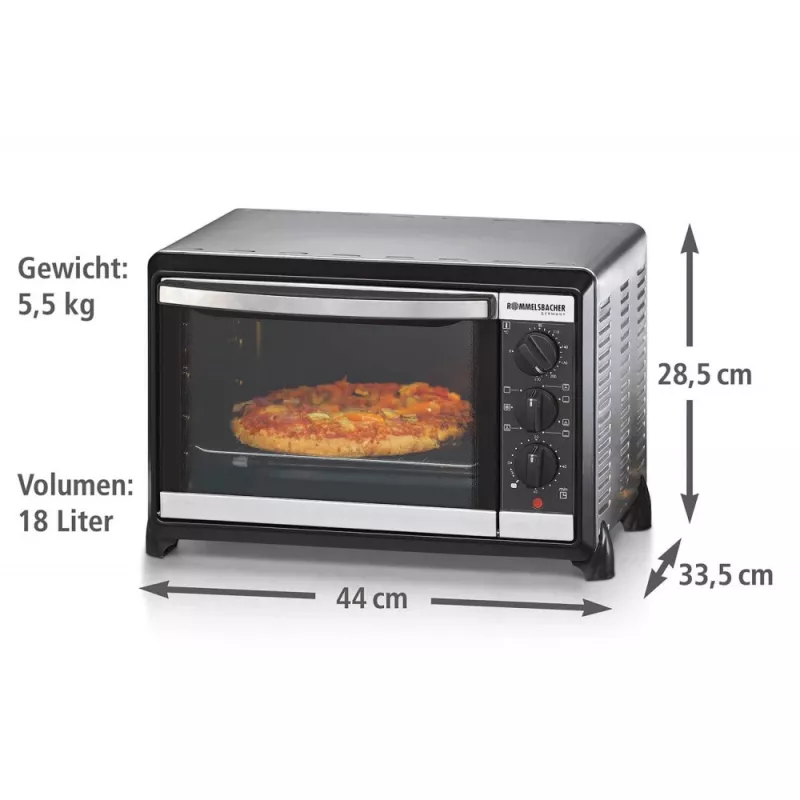 Mini-forno Rommelsbacher BG 1055/E