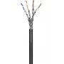 Cabo de rede Microconnect KAB024-100 preto 100 m Cat6 S/FTP (S-STP)