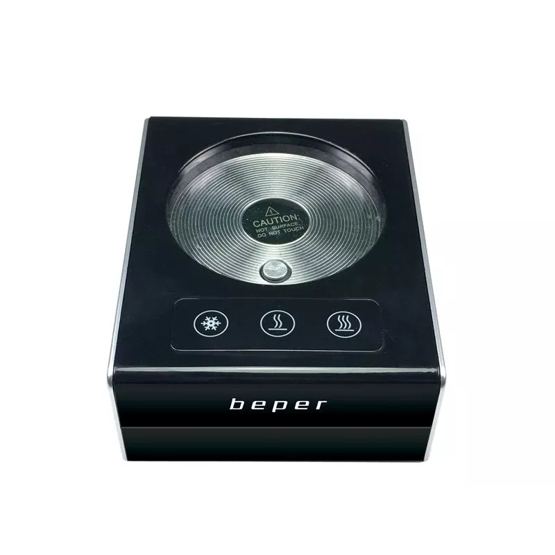 Grelhador elétrico Beper BB.200 — superfície antiaderente, design compacto